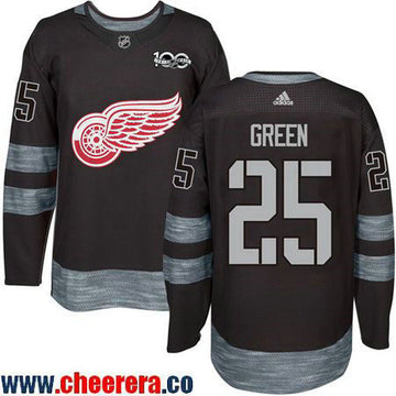 Mike Green Detroit Red Wings black jersey