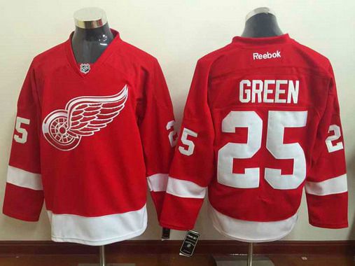 Mike Detroit Red Wings green Home jersey