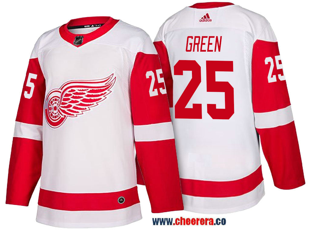 Mike Green Detroit Red Wings white jersey