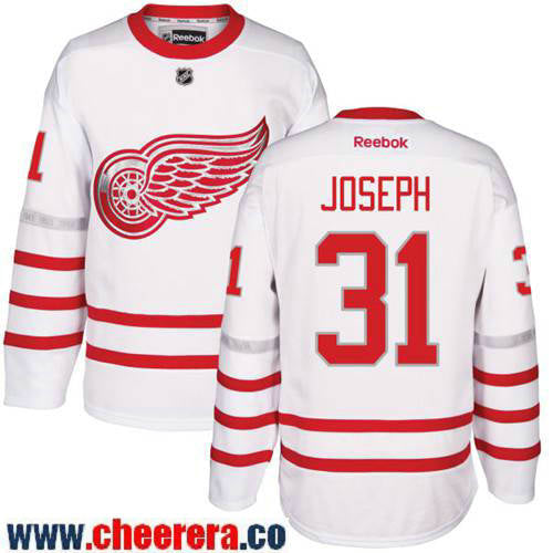 Curtis Joseph Detroit Red Wings white Classic jersey