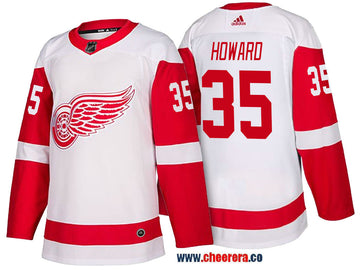 Jimmy Howard Detroit Red Wings white jersey