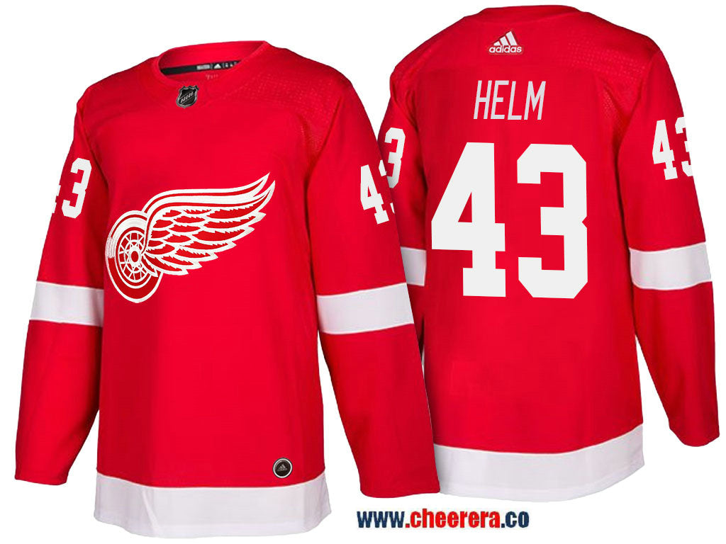 Darren Helm Detroit Red Wings red Home jersey