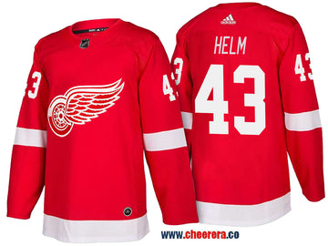 Darren Helm Detroit Red Wings red Home jersey