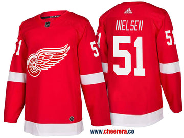 Frans Nielsen Detroit Red Wings red Home jersey