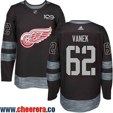 Thomas Vanek Detroit Red Wings black jersey