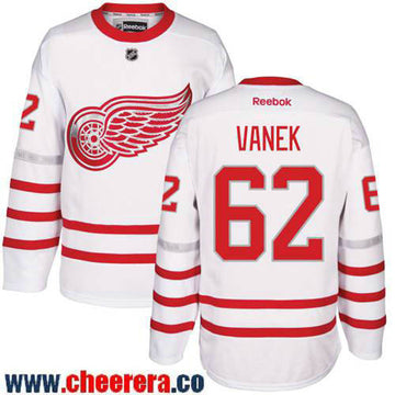 Thomas Vanek Detroit Red Wings white Classic jersey