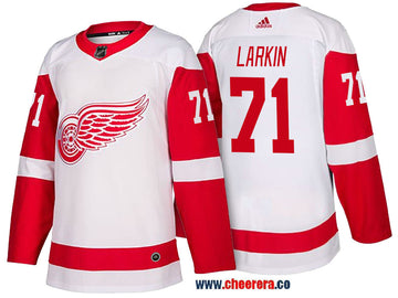 Dylan Larkin Detroit Red Wings white jersey