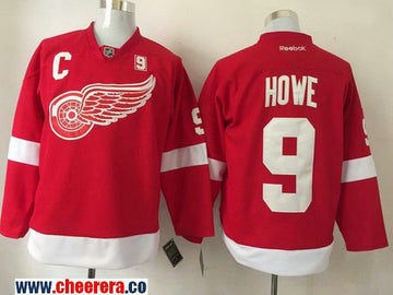 Gordie Howe Detroit Red Wings red Home jersey