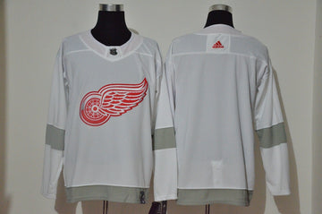 Custom Detroit Red Wings white Reverse Retro jersey