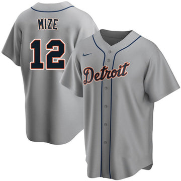 Casey Mize Detroit Tigers gray jersey