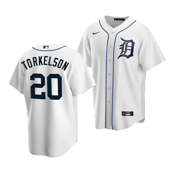 Spencer Torkelson Detroit Tigers white jersey
