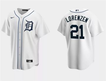 Michael Lorenzen Detroit Tigers white jersey
