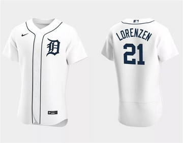 Michael Lorenzen Detroit Tigers white jersey