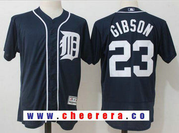 Kirk Gibson Detroit Tigers navy jersey