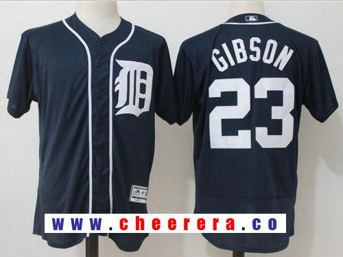 Kirk Gibson Detroit Tigers navy jersey