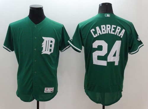 Miguel Cabrera Detroit Tigers green jersey