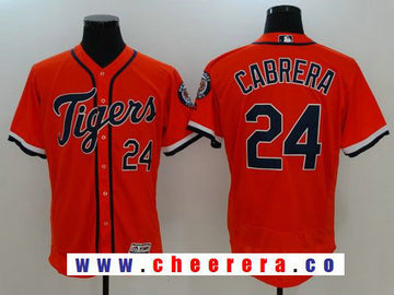 Miguel Cabrera Detroit Tigers orange jersey