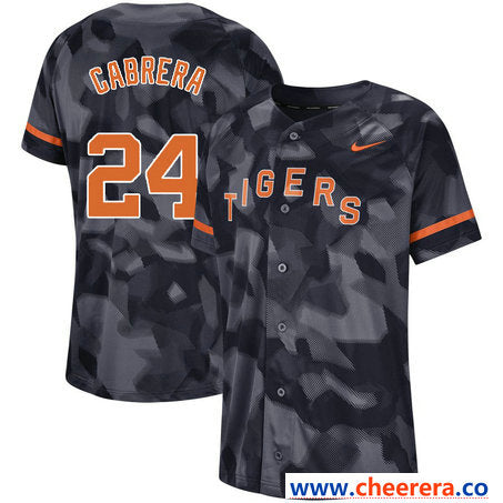 Miguel Cabrera Detroit Tigers royal Fashion jersey