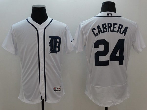 Miguel Cabrera Detroit Tigers white jersey