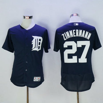 Jordan Zimmermann Detroit Tigers navy jersey