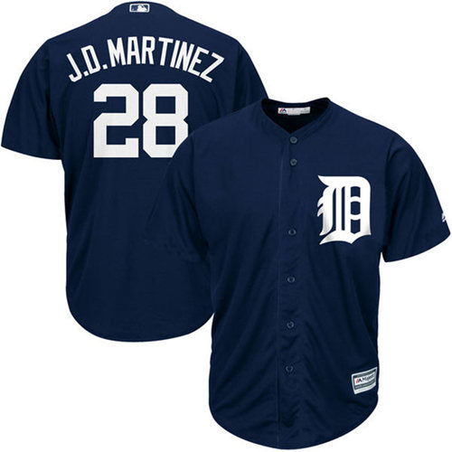 J. D. Martinez Detroit Tigers navy jersey