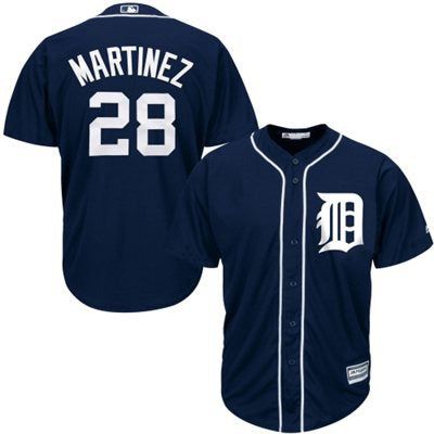 JD Martinez Detroit Tigers navy jersey
