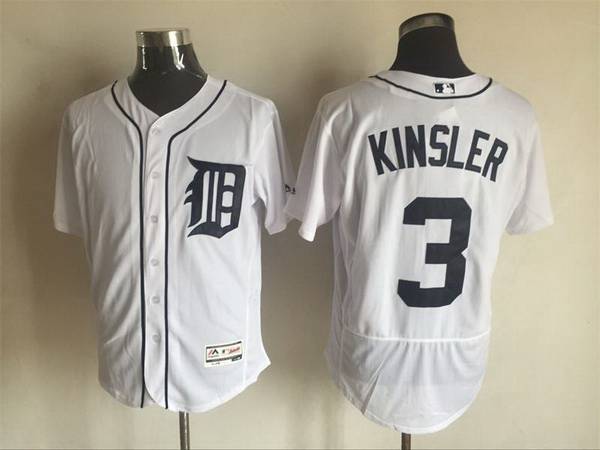 Ian Kinsler Detroit Tigers white Home jersey