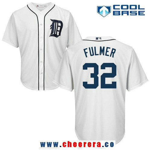 Michael Fulmer Detroit Tigers white Home jersey
