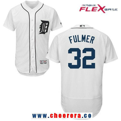 Michael Fulmer Detroit Tigers white Home jersey