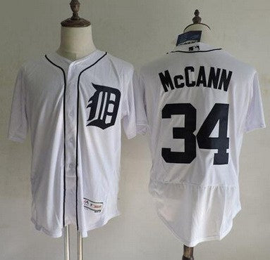 James McCann Detroit Tigers white Home jersey