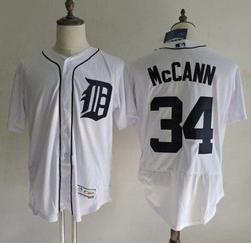 James McCann Detroit Tigers white Home jersey