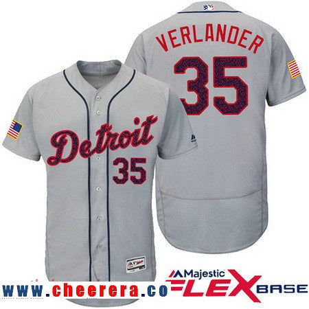 Justin Verlander Detroit Tigers gray Fashion jersey