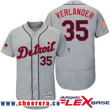 Justin Verlander Detroit Tigers gray Fashion jersey