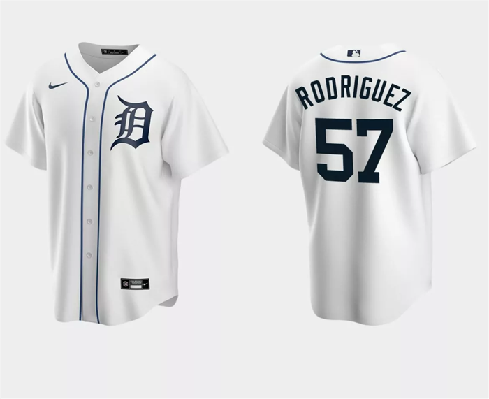 Eduardo Rodriguez Detroit Tigers white jersey