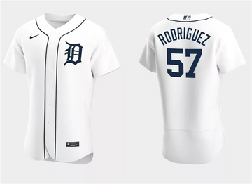 Eduardo Rodriguez Detroit Tigers white jersey