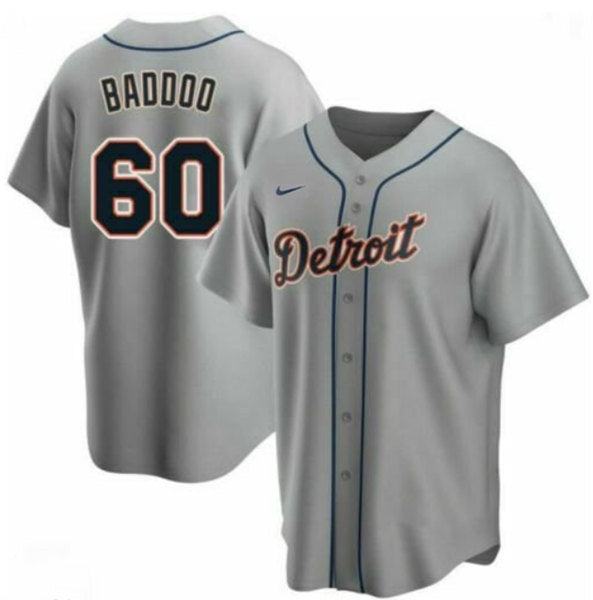 Akil Baddoo Detroit Tigers gray jersey