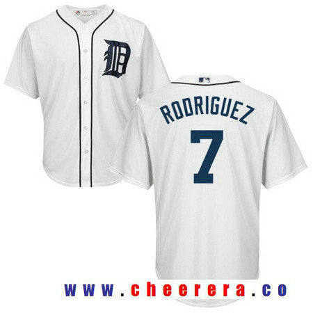 Ivan Rodriguez Detroit Tigers white jersey