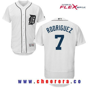 Ivan Rodriguez Detroit Tigers white jersey