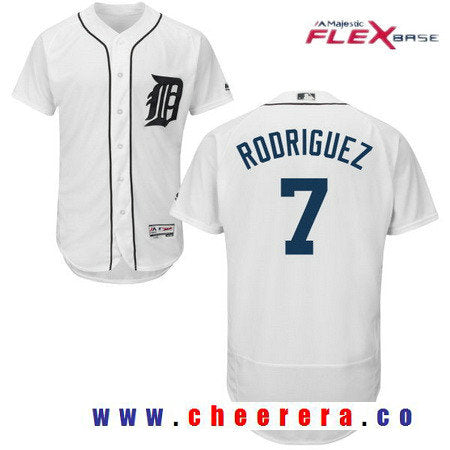 Ivan Rodriguez Detroit Tigers white jersey