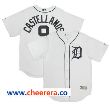 Nicholas Castellanos Detroit Tigers white jersey