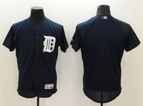 Custom Detroit Tigers navy jersey