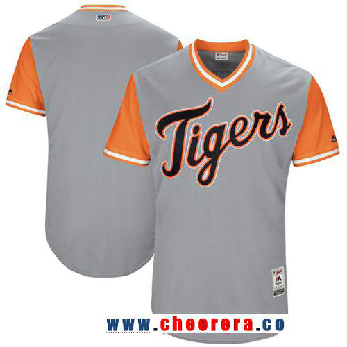 Majestic Detroit Tigers gray jersey
