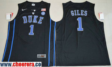 Harry Giles Duke Blue Devils black jersey