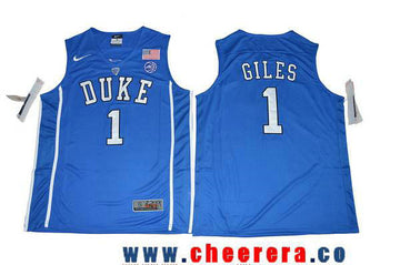 Harry Giles Duke Blue Devils royal jersey