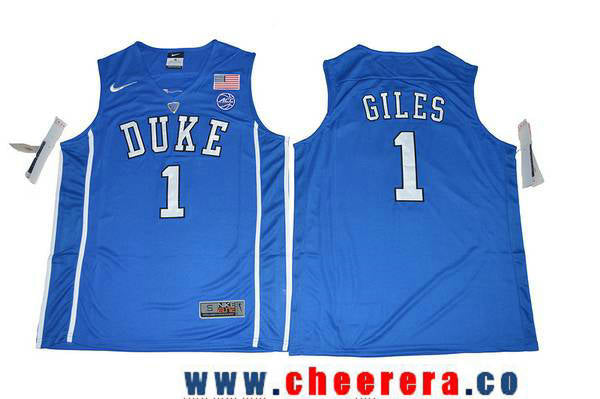 Harry Giles Duke Blue Devils royal jersey