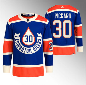 Derek Ryan Edmonton Oilers royal Heritage jersey