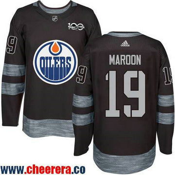 Patrick Maroon Edmonton Oilers black jersey