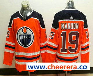 Patrick Maroon Edmonton Oilers orange Home jersey