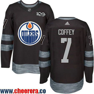 Paul Coffey Edmonton Oilers black jersey