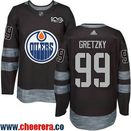 Wayne Gretzky Edmonton Oilers black jersey